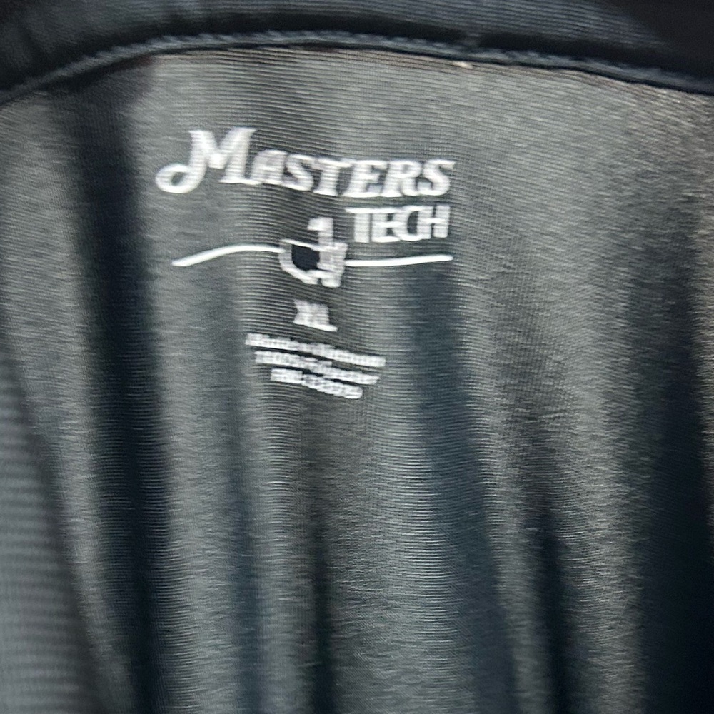 Masters Men's Solid Black Performance Tech Golf S… - image 3